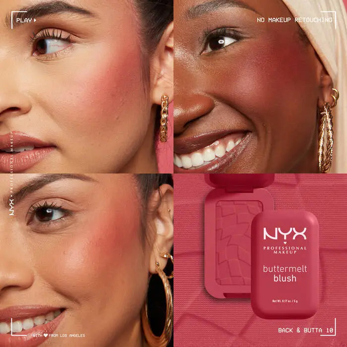 NYX Professional Makeup Buttermelt Powder Blush