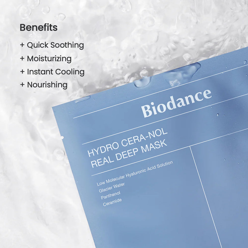 Biodance - Hydro Cera-nol Real Deep Mask pack of 4