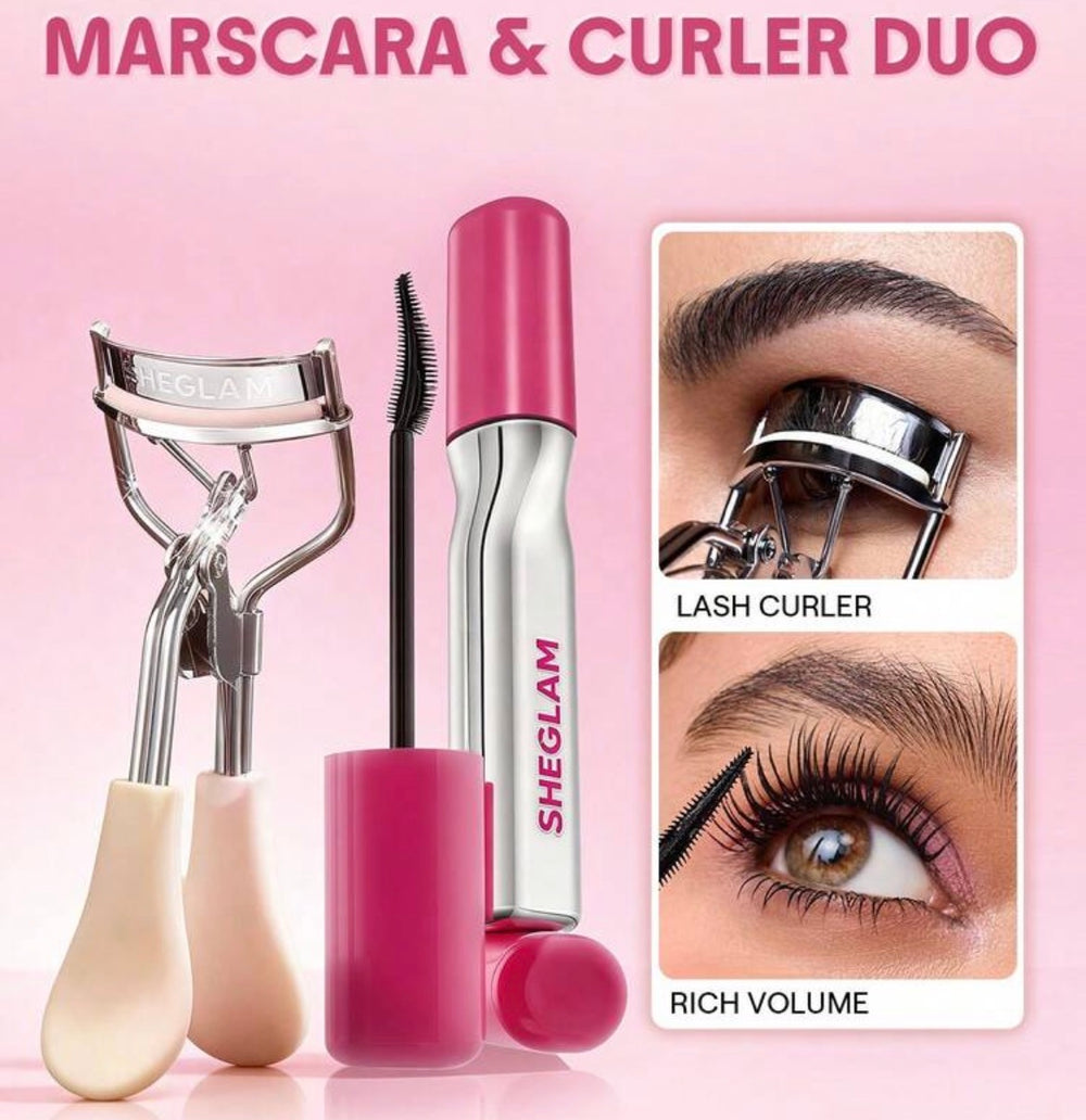Sheglam Lash Lighter up Mascara + Lash Curler