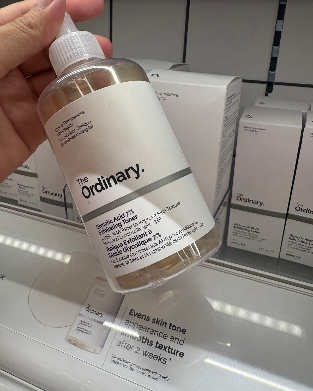 Ordinary - Glycolic Acid 7% Exfoliating Toner 240ML