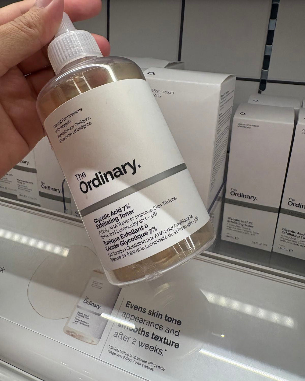 Ordinary - Glycolic Acid 7% Exfoliating Toner 240ML