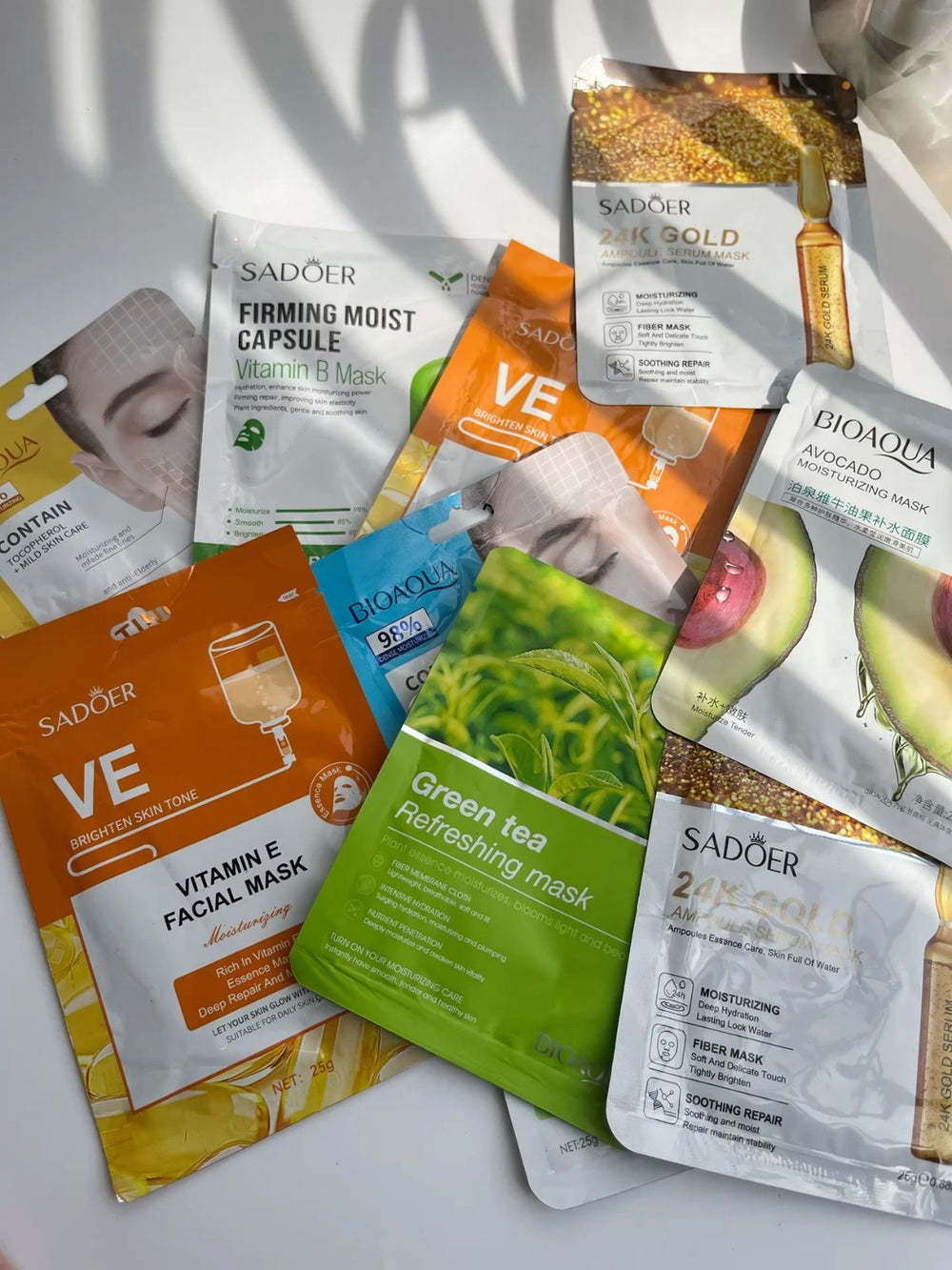Pack Of 12/24 Sheet Masks.