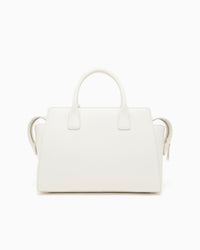 Armani Exchange Faux Leather HandBag White