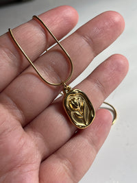 Stainless Steel Tarnish Free necklace.