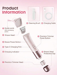 Smooth Moves Dual-Head Electric Trimmer
