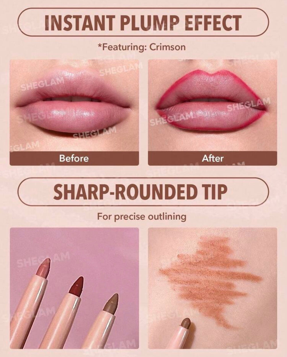 Sheglam - LipLiner & Gloss Bundle