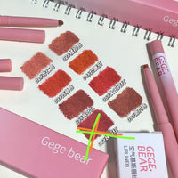 Gege Bear - Matte Twisted Lip pencil 7pcs