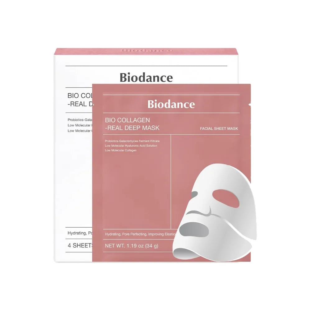 Biodance Bio Collagen Real Deep Mask Pack Of 4