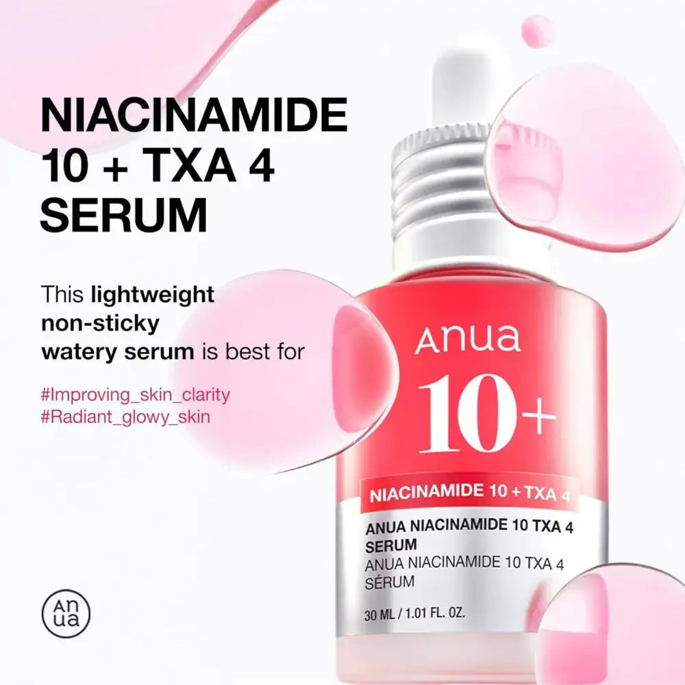 ANUA Niacinamide 10% + TXA 4% Brightening & Dark Spot Correcting Serum