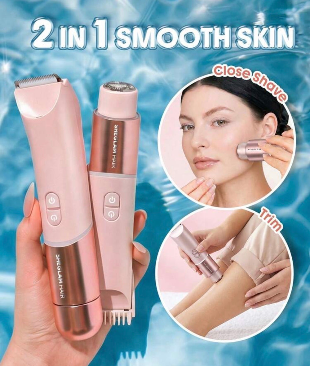 Smooth Moves Dual-Head Electric Trimmer