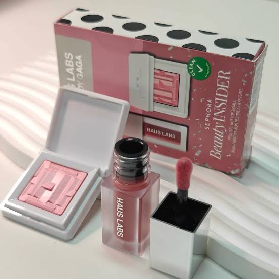 Haus Labs Sephora set Rose Quartz Highlighter & Guava Lip Glaze kit (Pre Order)