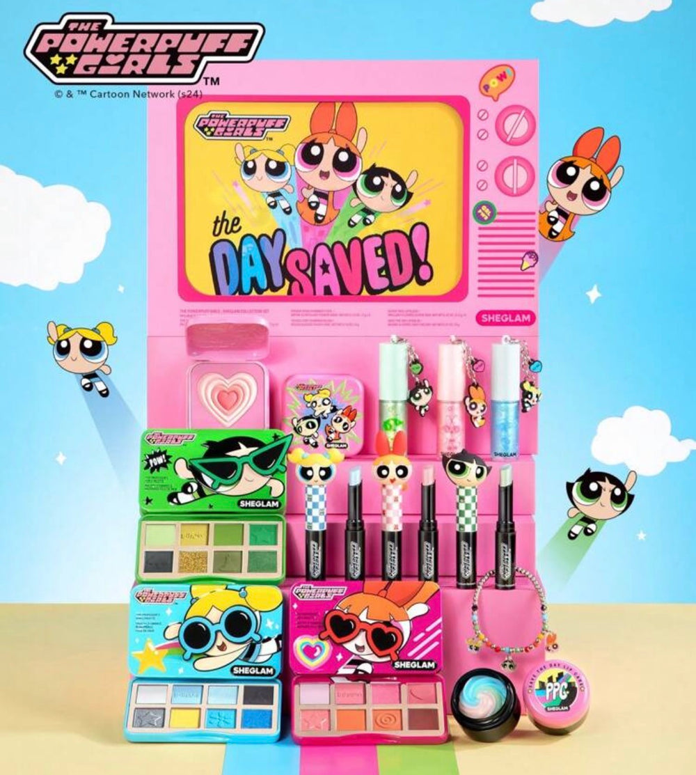 The Powerpuff Girls x Sheglam Full Collection Set