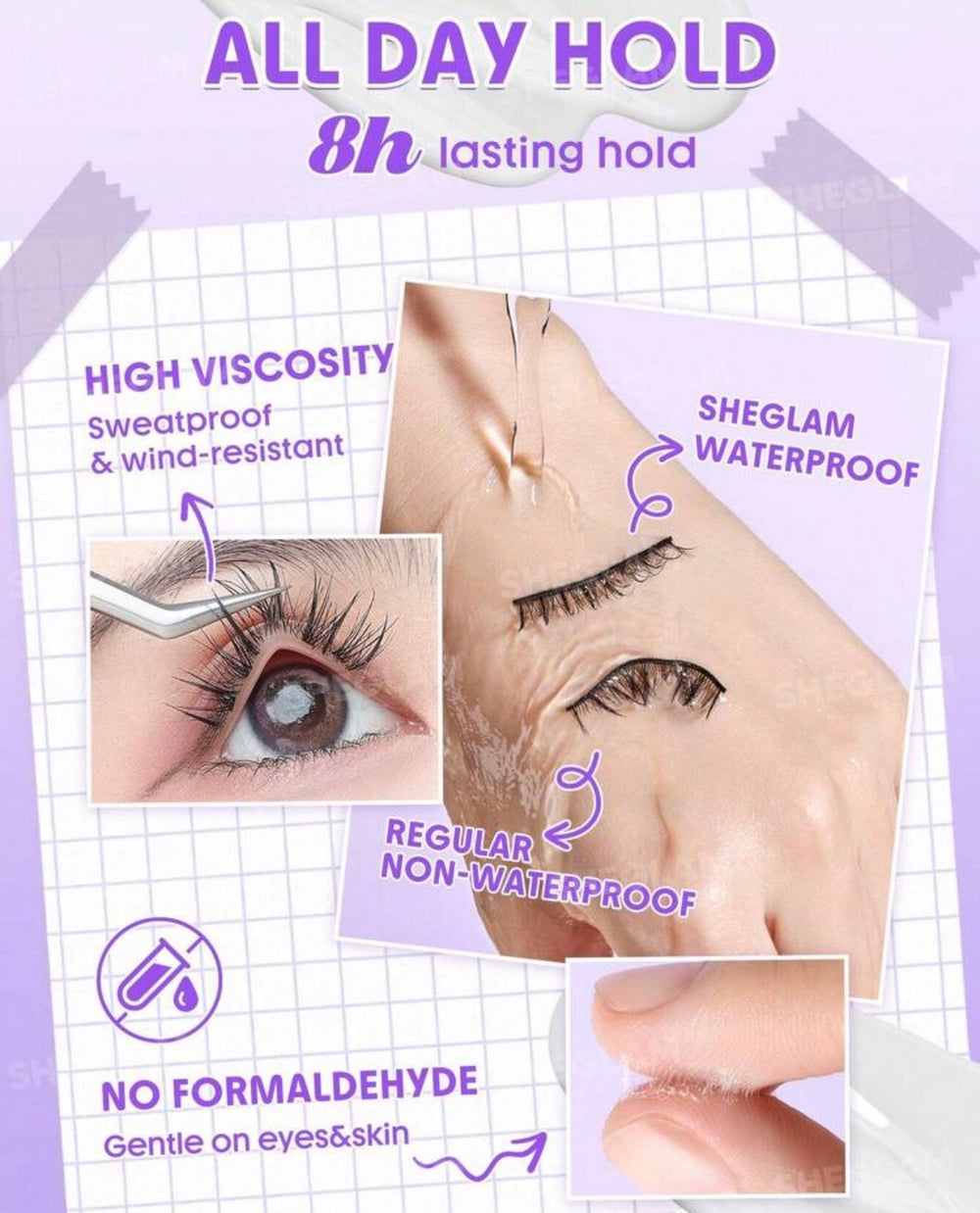 Sheglam - Longwear Invisible Lash Glue