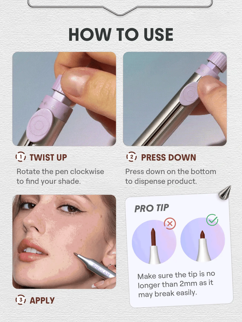 Sheglam The Everywhere 4-In-1 Pen