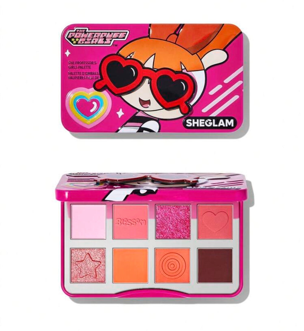 The Powerpuff Girls x Sheglam Shimmer Matte Eyeshadow Palette