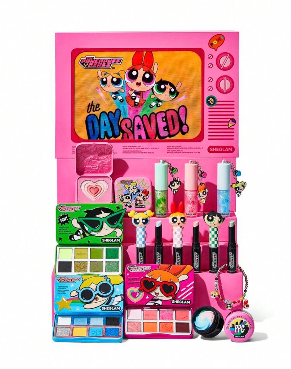 The Powerpuff Girls x Sheglam Full Collection Set