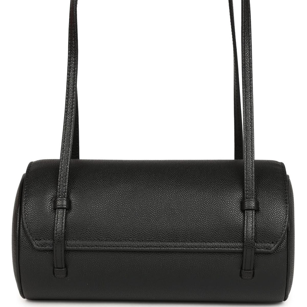 Chanel Preppy Coco Bowling Bag Black Shiny Caviar Brushed Gold Hardware