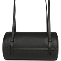 Chanel Preppy Coco Bowling Bag Black Shiny Caviar Brushed Gold Hardware