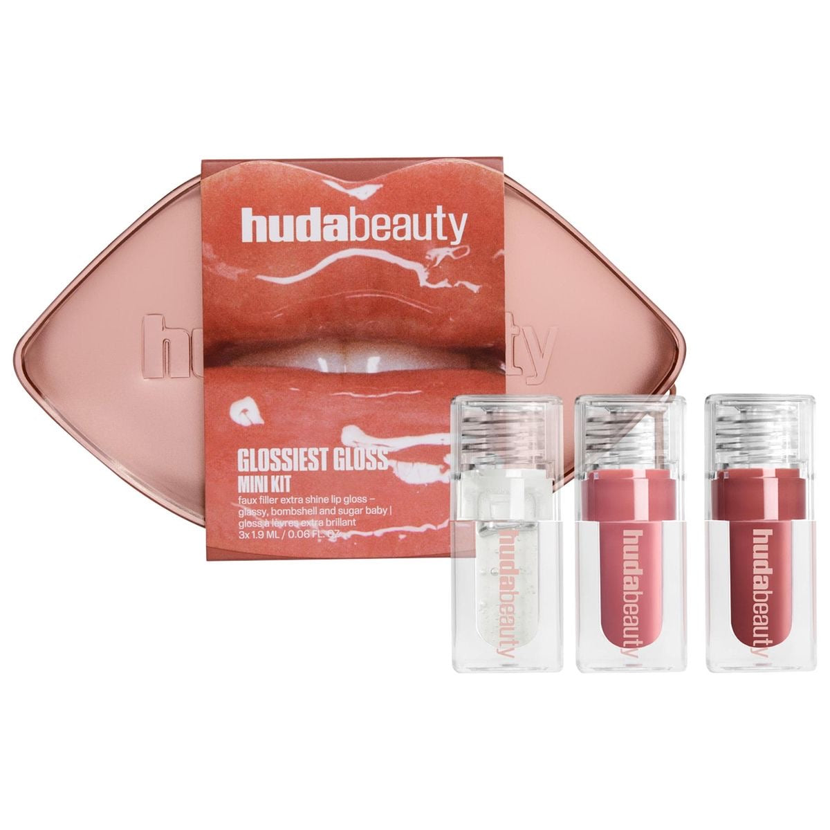 Huda Beauty Glossiest Gloss Trio (Pre Order)