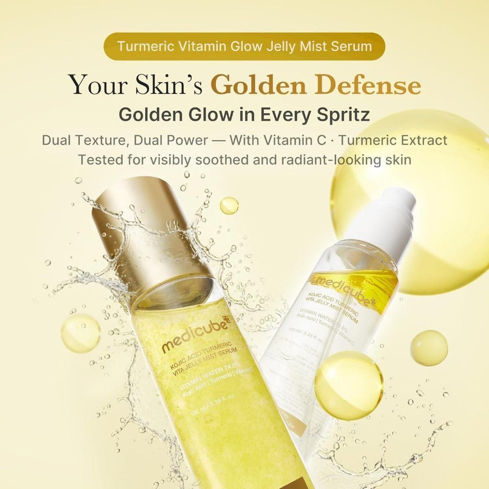 Medicube Kojic Acid Turmeric Vita Jelly Mist Serum 100ML
