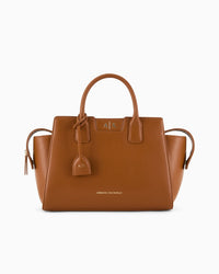 Armani Exchange Faux Leather HandBag Brown