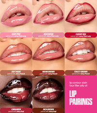 HudaBeauty Contour Lip Stains High quality Dupe