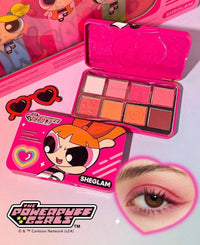 The Powerpuff Girls x Sheglam Shimmer Matte Eyeshadow Palette