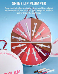Sheglam Pack Of 12 Pout Perfect lip plumper set
