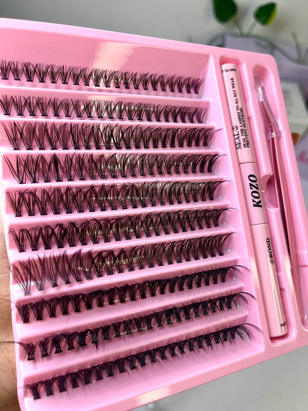 DIY Lash Extension Set with Lash Glue