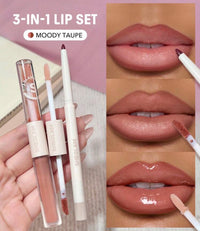 Sheglam - Soft 90s Glam LipLiner & Lip Duo Set