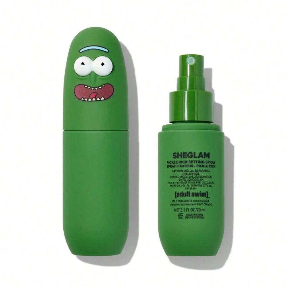 Rick and Morty X SHEGLAM Pickle Rick Setting Spray 70ml