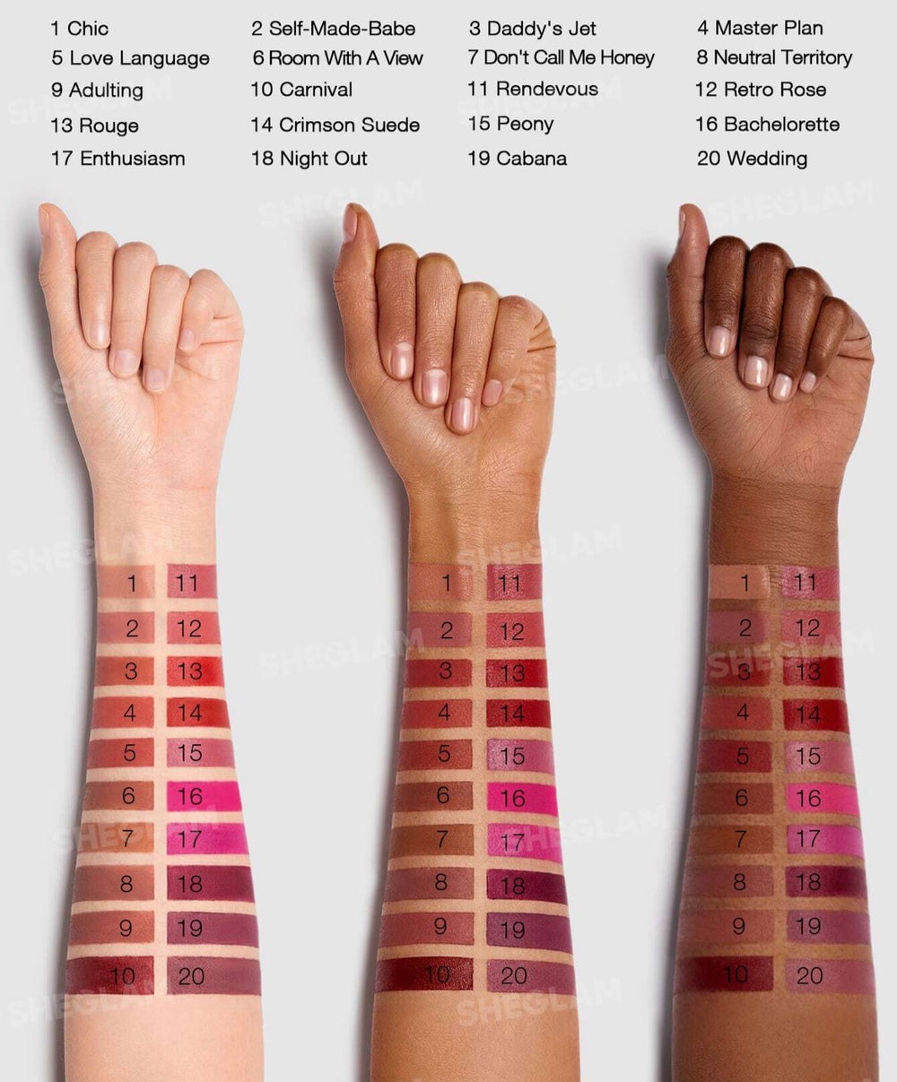 Sheglam - Matte Allure Lipstick