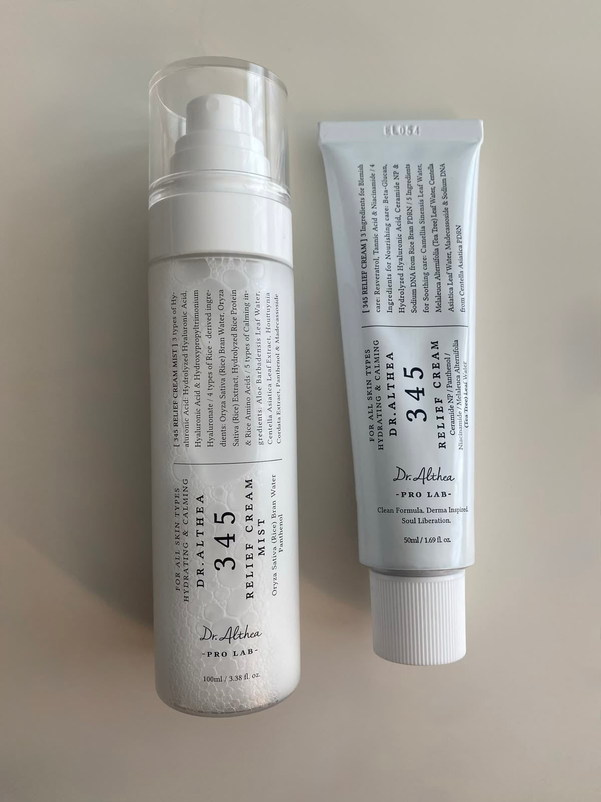 Dr Althea 345 cream 50ml + 345 mist 100ml