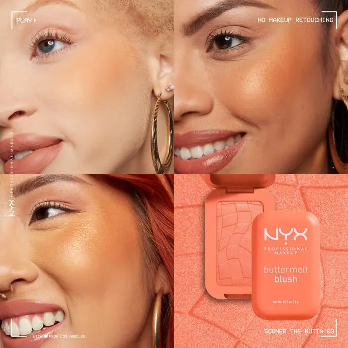 NYX Professional Makeup Buttermelt Powder Blush