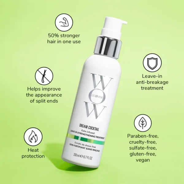 Color Wow Dream Cocktail Kale‑Infused Leave‑In Treatment