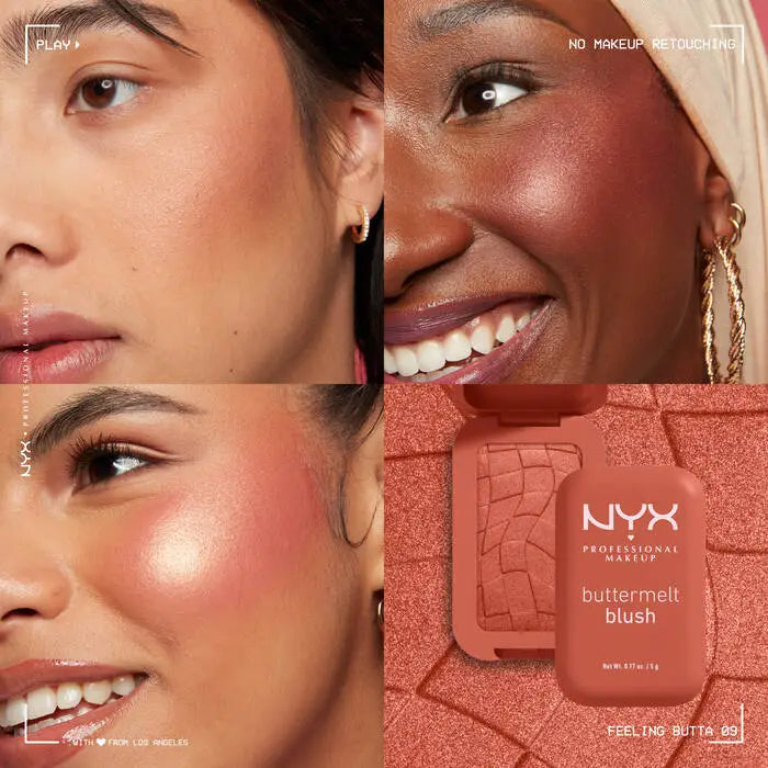 NYX Professional Makeup Buttermelt Powder Blush
