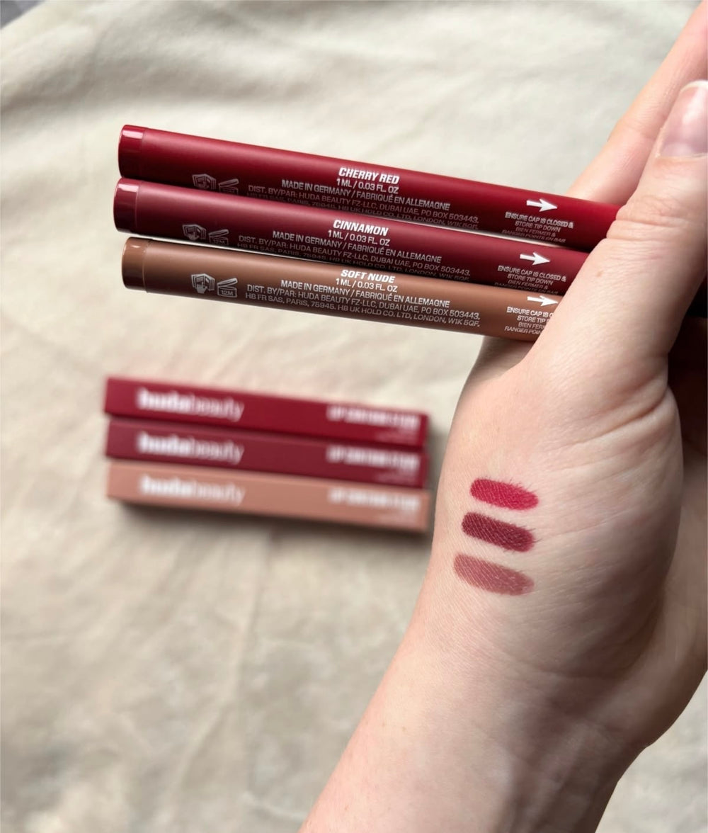 HudaBeauty Contour Lip Stains High quality Dupe