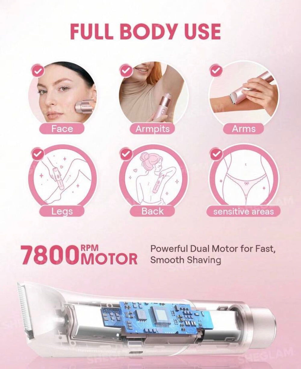 Smooth Moves Dual-Head Electric Trimmer