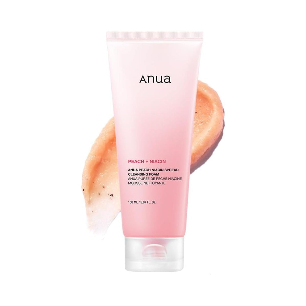 ANUA - Peach Niacin Spread Cleansing Foam 150ML (Pre order)
