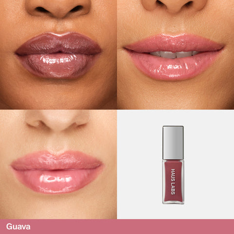 Haus Labs Sephora set Rose Quartz Highlighter & Guava Lip Glaze kit (Pre Order)