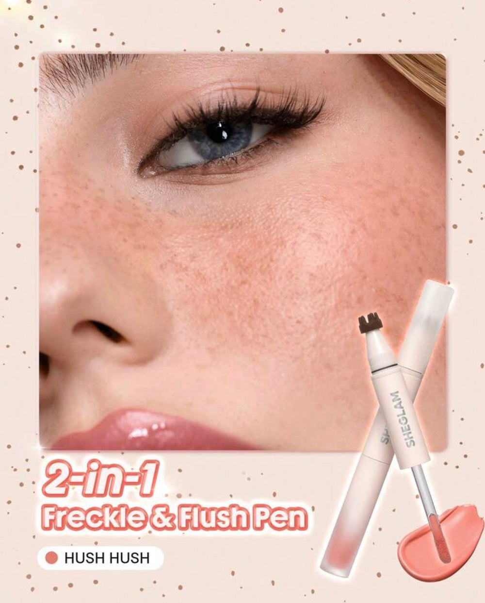 Sheglam - 2in1 Freckle & Flush pen
