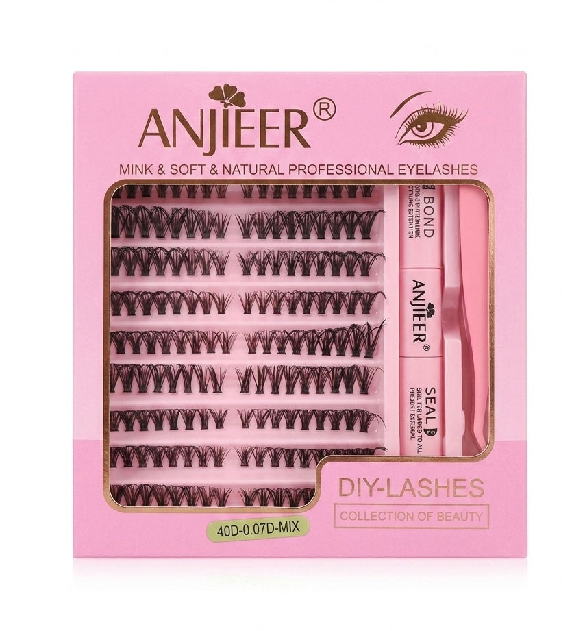 DIY Lash Extension Set with Lash Glue