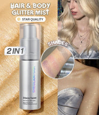 Sheglam Hair Disco Twist Body & Hair Glitter Mist
