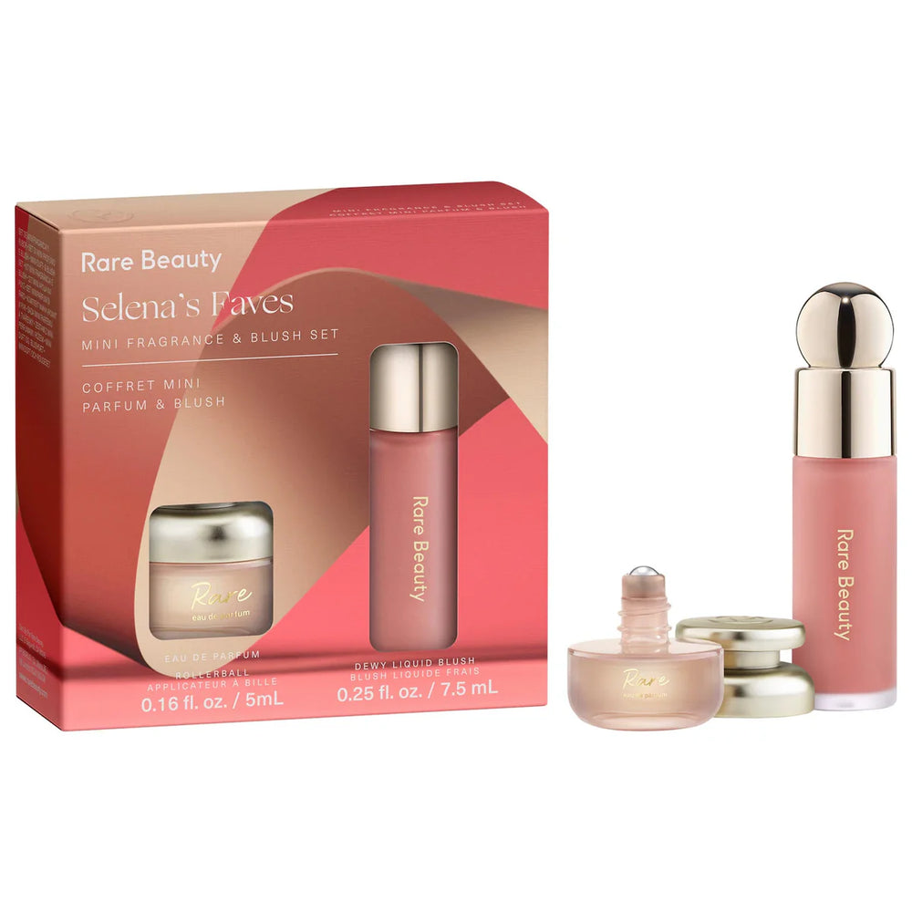 RARE BEAUTY Selena's Faves Mini Fragrance & Blush Set (Pre order)