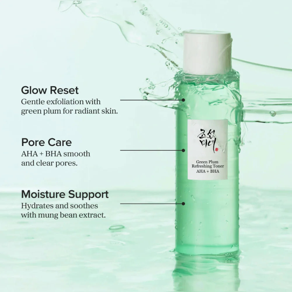 Beauty of Joseon - Green Plum Refreshing Toner: AHA + BHA