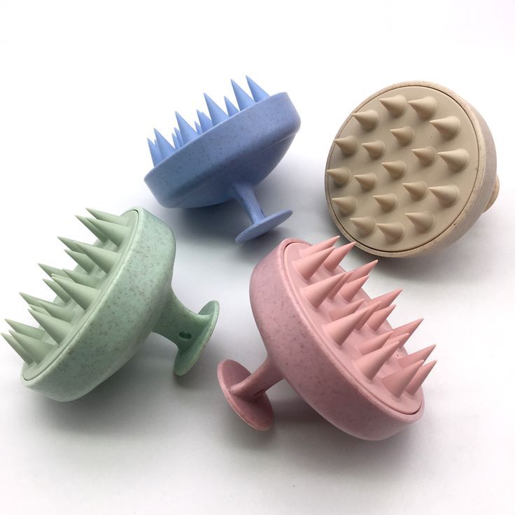 Hair Scalp Massager Shampoo Brush (Silicone)