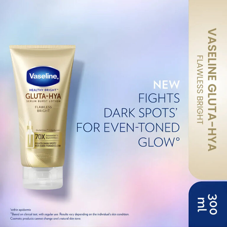 Vaseline® Gluta-Hya Serum Burst Lotion Flawless Bright