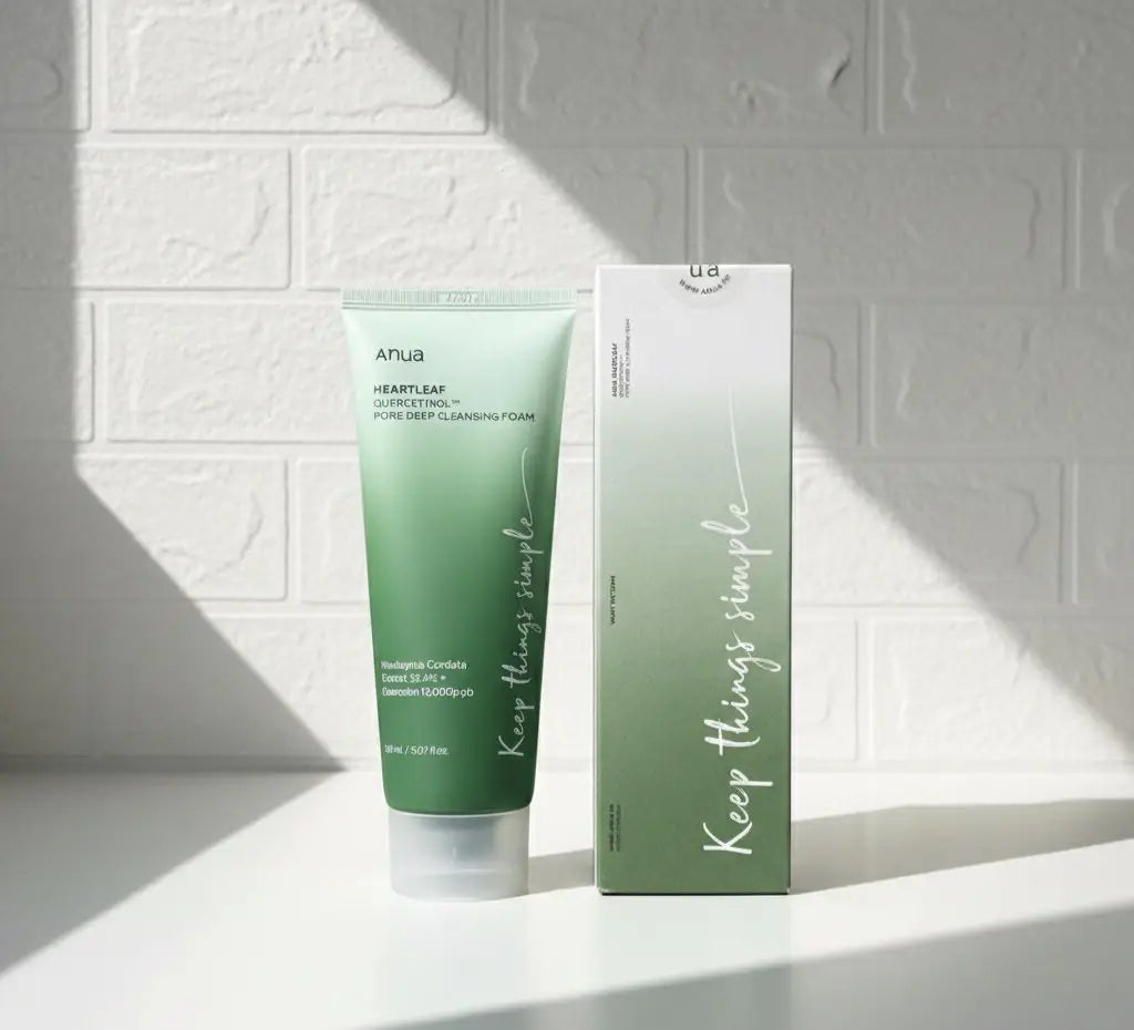 ANUA - HEARTLEAF QUERCETINOL PORE DEEP CLEANNSING FOAM