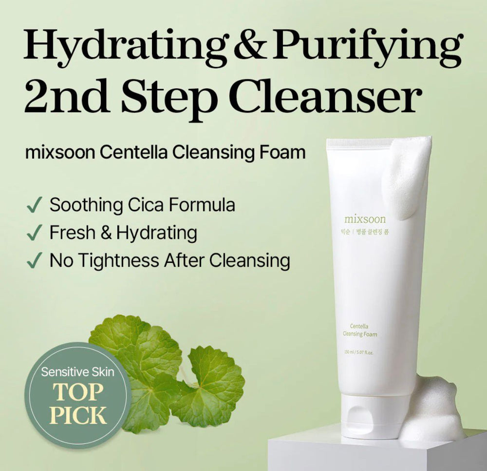 Mixsoon Centella Cleansing Foam