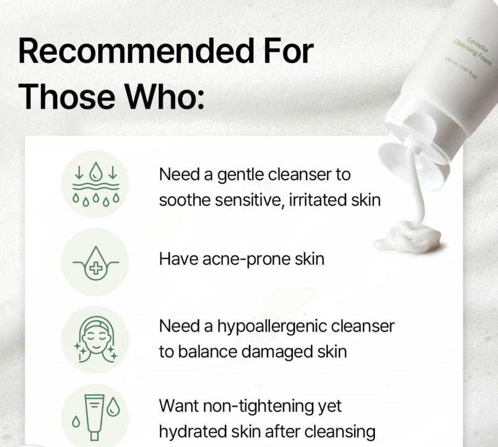 Mixsoon Centella Cleansing Foam